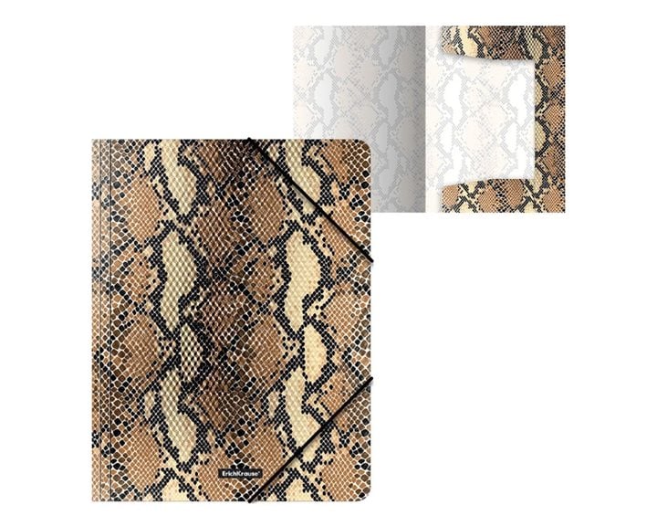 Ντοσιέ Λάστιχο ErichKrause A4 Python Print 52894