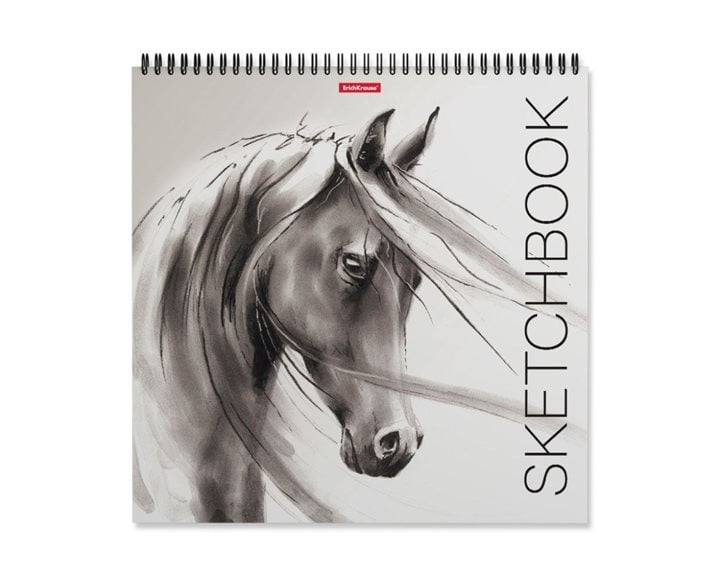 Μπλοκ Σχεδίου ErichKrause Wild Horse 295x295 mm 40φ. 48036