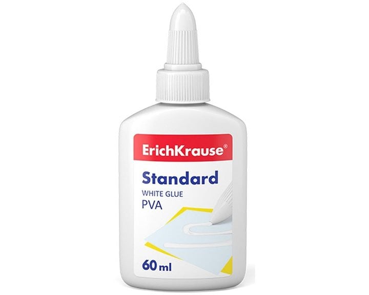 Κόλλα Λευκή PVA ErichKrause 60 Ml 48723