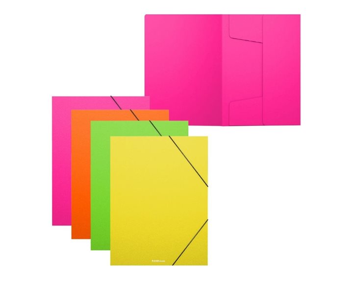 Ντοσιέ PP Με Λάστιχο ErichKrause Matt Neon A5+ 50389