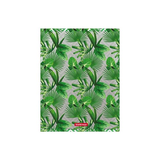 Ντοσιέ Σουπλ ErichKrause Tropical Leaves 20 Ζελατίνες A4 49317