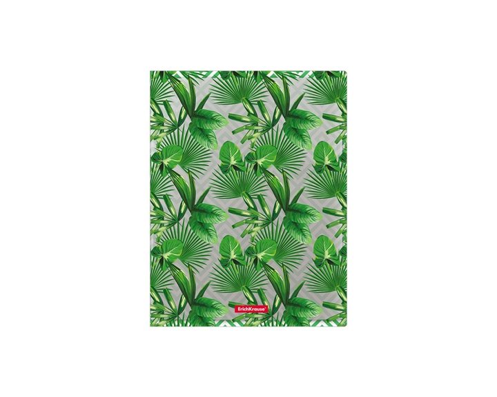 Ντοσιέ Σουπλ ErichKrause Tropical Leaves 20 Ζελατίνες A4 49317