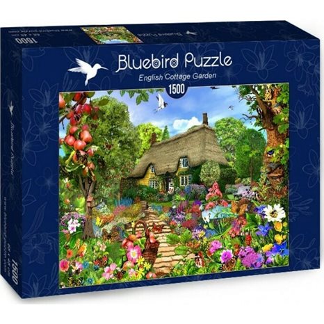 Πάζλ Bluebird 1500 Τμχ. English Cottage Garden 70141