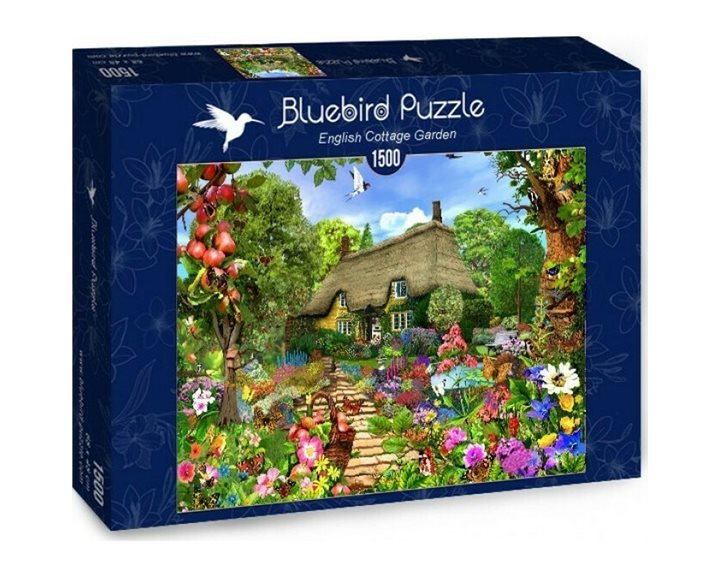 Πάζλ Bluebird 1500 Τμχ. English Cottage Garden 70141