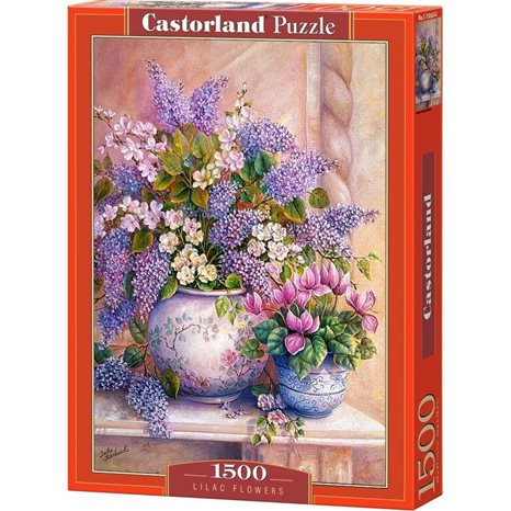 Παζλ Castorland 1500τμχ. Lilac Flowers C-151653-2