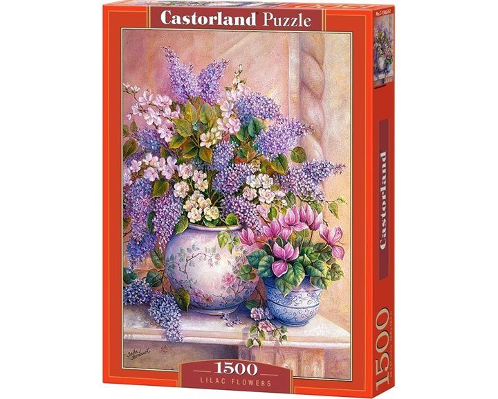 Παζλ Castorland 1500τμχ. Lilac Flowers C-151653-2