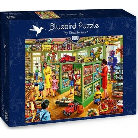 Πάζλ Bluebird 1000τμχ. Toy Shop Interiors   70324-P