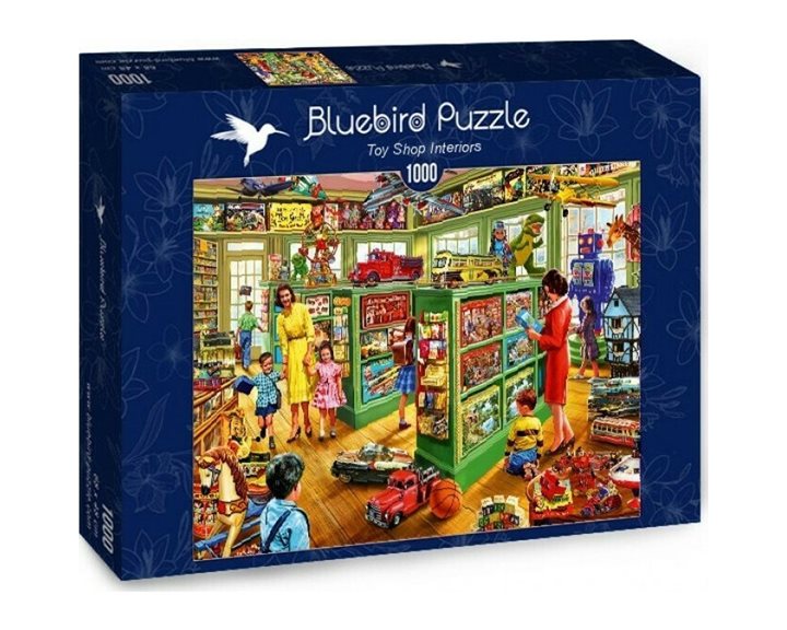 Πάζλ Bluebird 1000τμχ. Toy Shop Interiors   70324-P