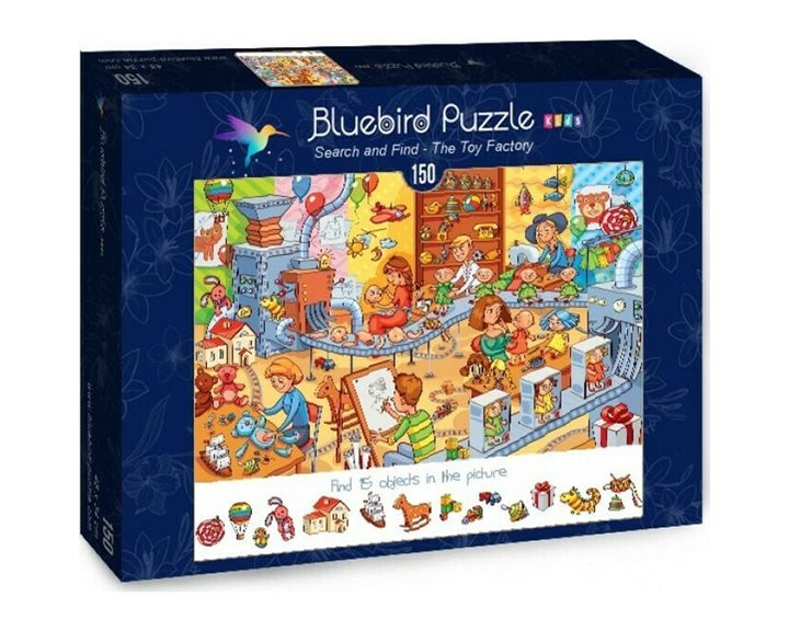 Πάζλ Bluebird 150τμχ. Search & Find - The Toy Factory 70350