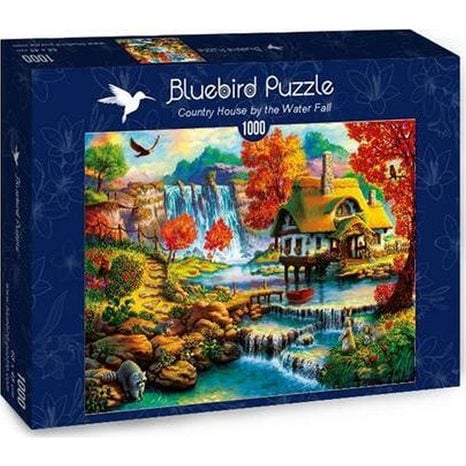 Πάζλ Bluebird 1000τμχ. Country House by the Waterfall 70339-P