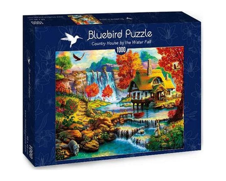 Πάζλ Bluebird 1000τμχ. Country House by the Waterfall 70339-P