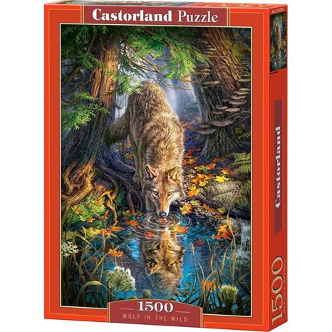 Παζλ Castorland 1500τμχ. Wolf In The Wild C-151707-2