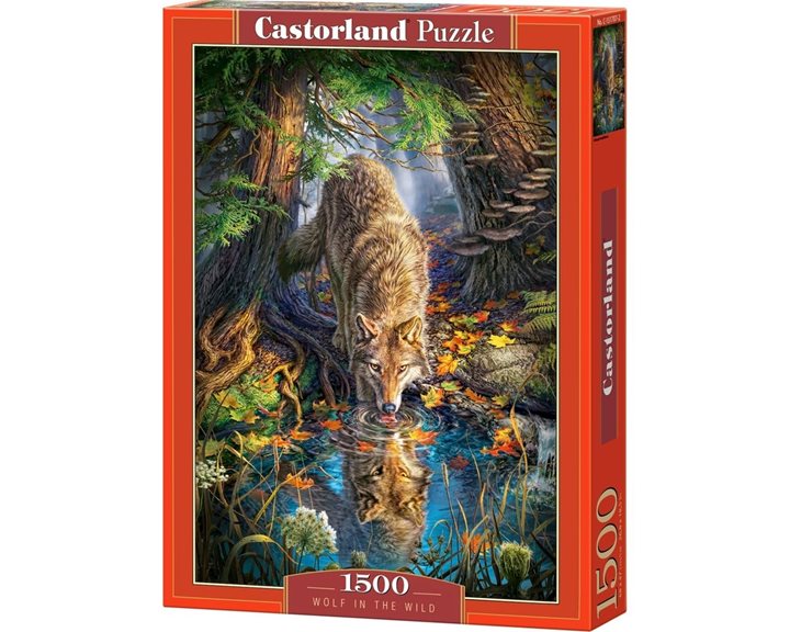 Παζλ Castorland 1500τμχ. Wolf In The Wild C-151707-2