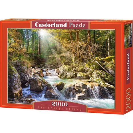 Παζλ Castorland 2000τεμ. The Forest Stream C-200382-2