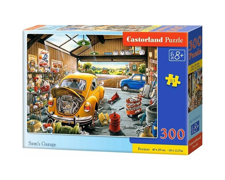 Πάζλ Castorland 300τμχ Sam's Garage B-030415