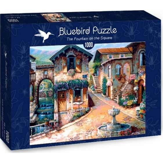 Πάζλ Bluebird 1000τμχ. The Fountain on the Square 70120