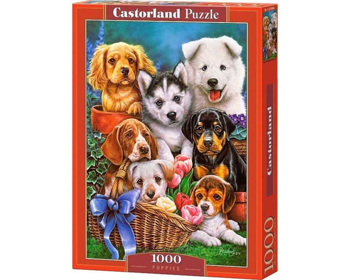 Παζλ Castorland 1000 Τμχ. Puppies C-104048-2