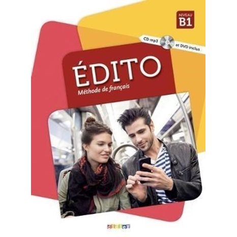 EDITO B1 METHODE (+ CD + DVD) N/E