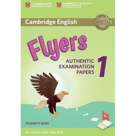 Cambridge English Flyers 1 For Revised Exams From 2018 Sb Book