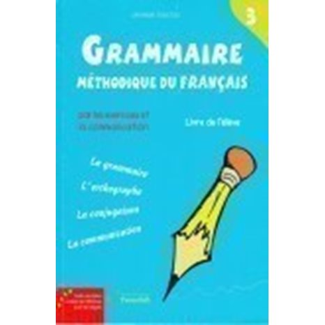 Grammaire Methodique Du Francais 3 Delf B1 Methode