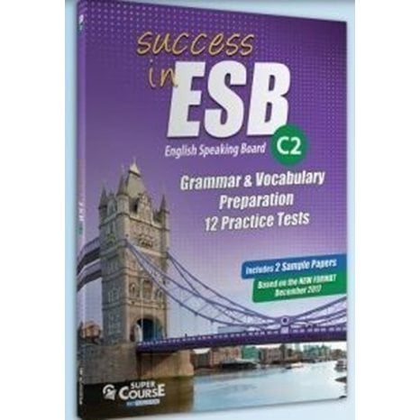 Success In Esb C2 Grammar & Vocabulary Preparation 12 Practice Tests + 2 Sample Papers