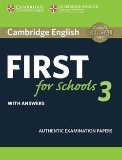 Cambridge English First For Schools 3 W/a