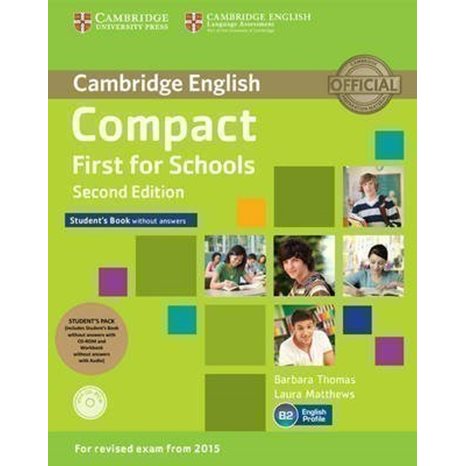 Compact First For Schools Sb Pack (+ Cd-rom + W/b + Online Audio) 2nd Ed