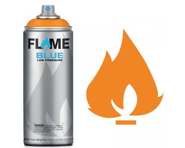 Χρώμα Ακρυλικό Graffity Flame Blue 400ml FB204 Light Orange