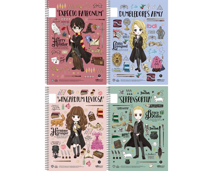 Τετράδιο Σπιράλ Α4 Salko Harry Potter Magical 2Θεμ. 7337