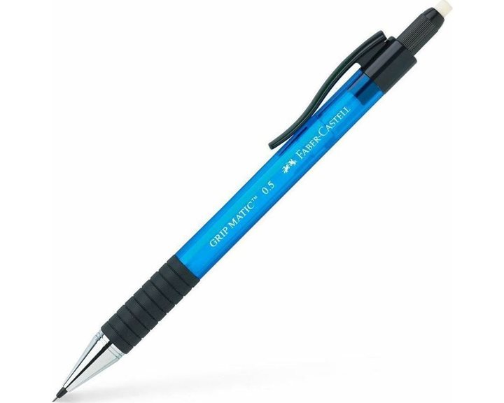Μολύβι Μηχανικό Faber Castell Grip Matic 0.5mm Μπλε 137551