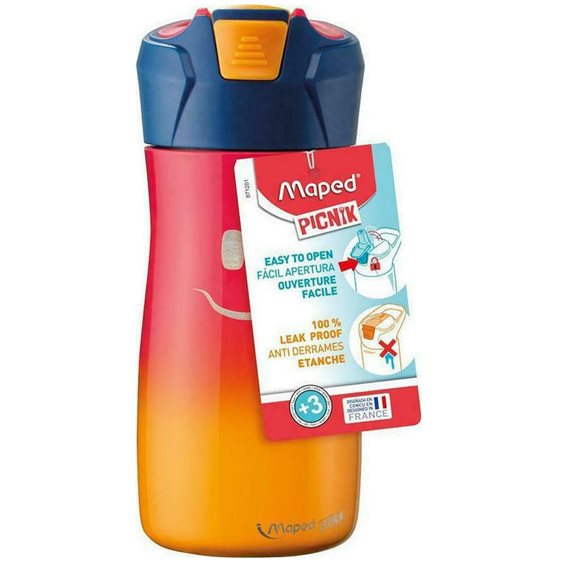 Παγούρι Maped Picnic Consept Aνοξείδωτο 430ml Ροζ 871201