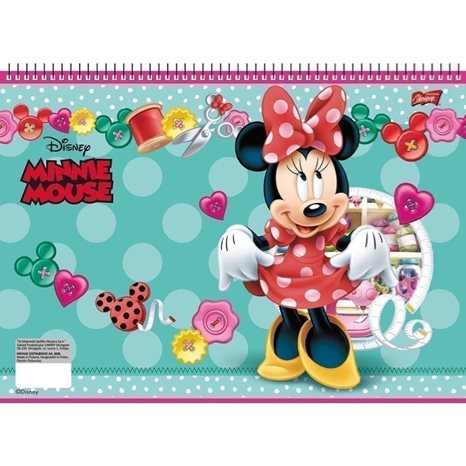 Μπλόκ Ζωγραφικής Salko 23X32 Νο18 40φ. Minnie