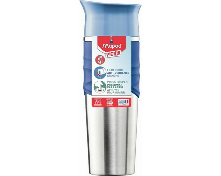 Παγούρι Maped Picnic Ανοξείδωτο 320ml Μπλε 871903