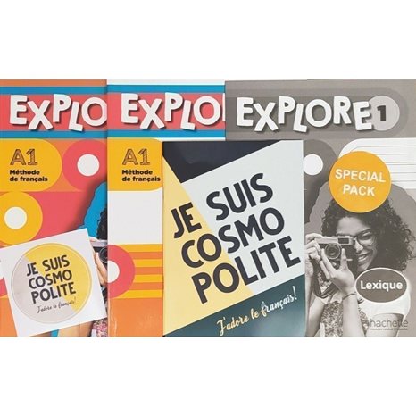 Explore 1 Super Pack (livre De L Eleve + Cahier + Lexique + Cadeau Suprise)