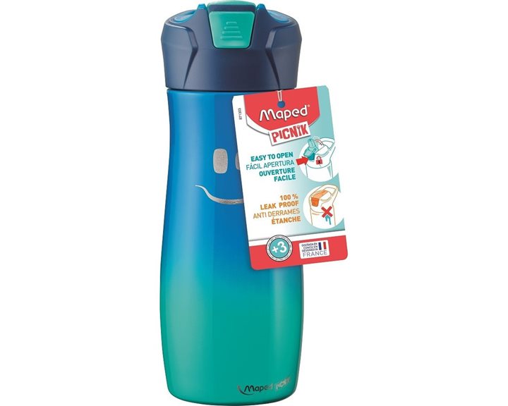 Παγούρι Maped Picnic Consept Aνοξείδωτο 430ml Μπλέ 871203