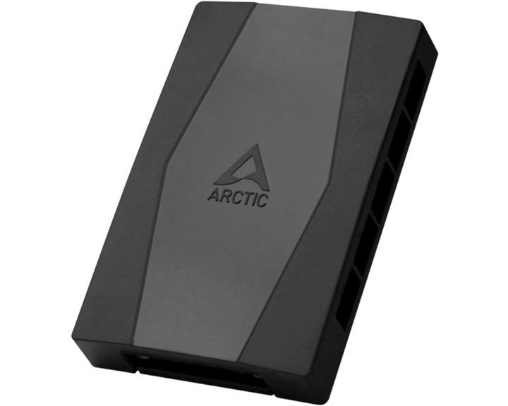 Arctic Case Fan Hub - PWM Sharing Hub for PC fans - 10 outputs - SATA Power