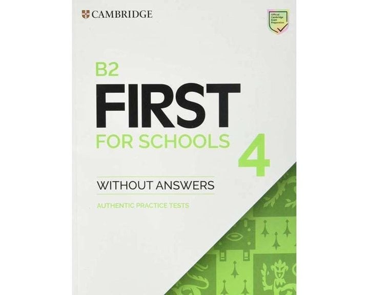 Cambridge English First For Schools 4 Wo/a