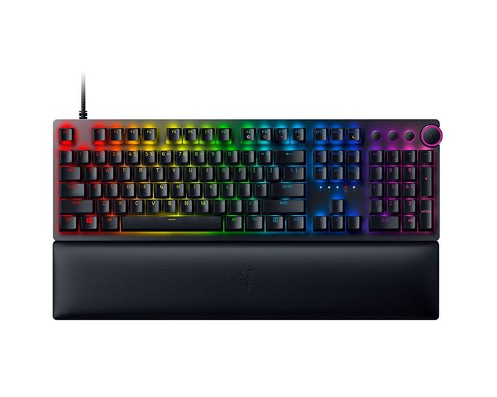 Razer HUNTSMAN V2 - RGB Optical Gaming Keyboard (Linear Red Switch) - US Layout
