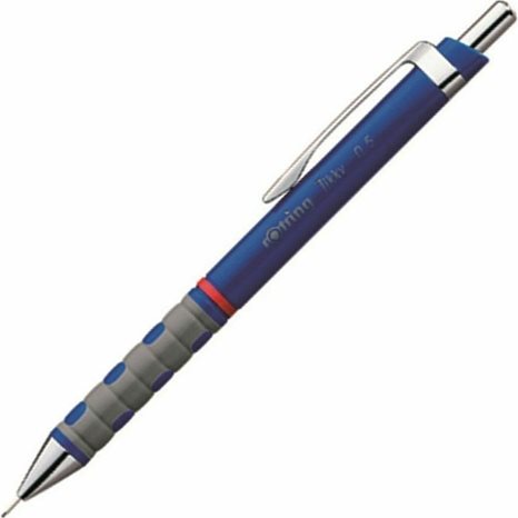 Μολύβι Μηχανικό Rotring Tikky 0.5mm Μπλε Δώρο Μύτες Και Γόμα