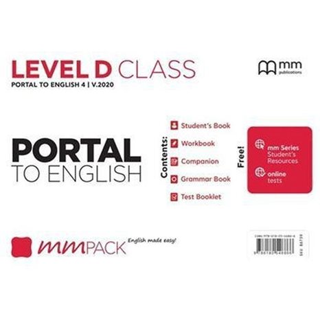 MM PACK PORTAL D CLASS V2020 - SKU 86739 (PORTAL TO ENGLISH 4 PACK)