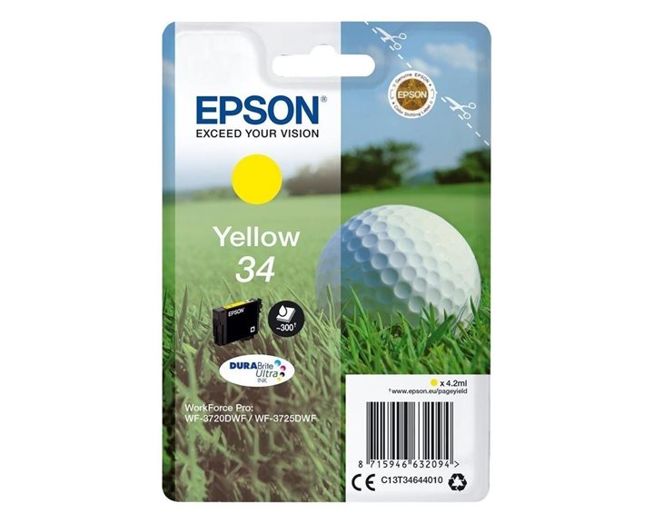 Μελάνι Epson 34 Yellow