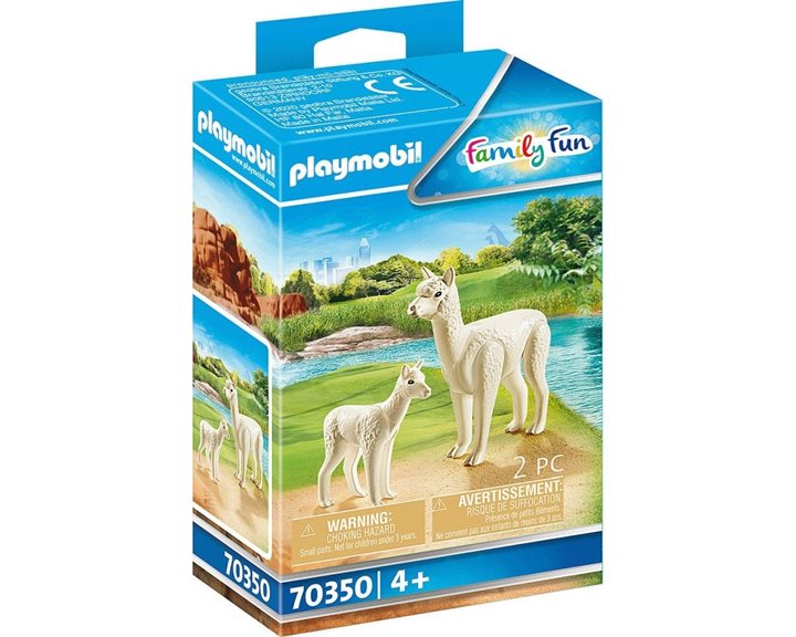 Playmobil Αλπακά Με Το Μικρό Του 70350