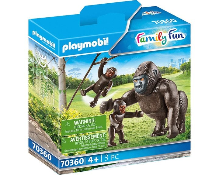 Playmobil Οικογένεια από Γορίλλες 70360