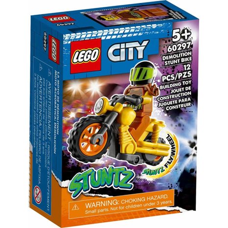 LEGO City Ακροβατική Μηχανή Κατεδάφισης 60297
