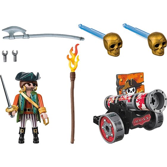 Playmobil Πειρατής με Κανόνι 70415