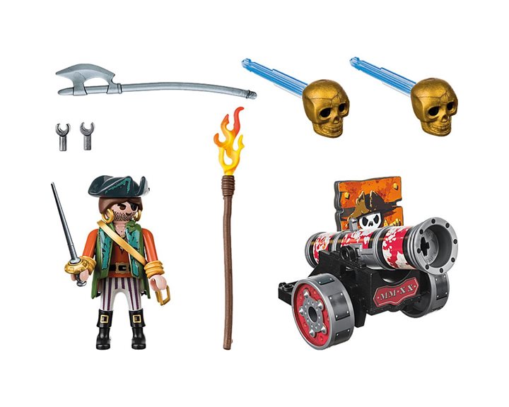 Playmobil Πειρατής με Κανόνι 70415