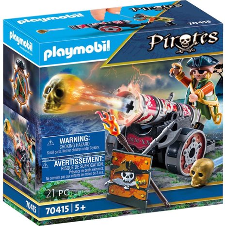Playmobil Πειρατής με Κανόνι 70415