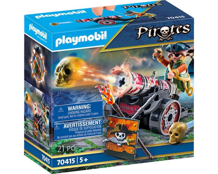 Playmobil Πειρατής με Κανόνι 70415