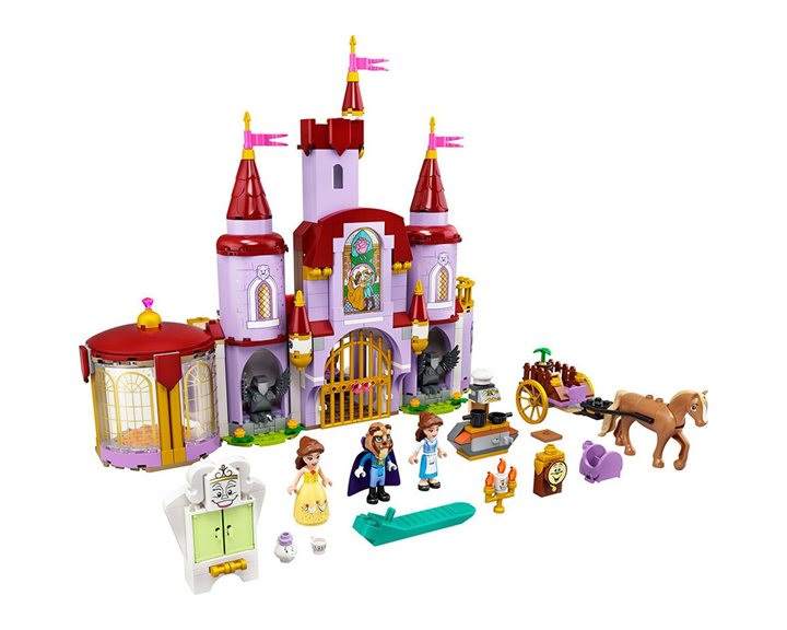 LEGO Disney Princess Belle And The Beasts Castle 43196