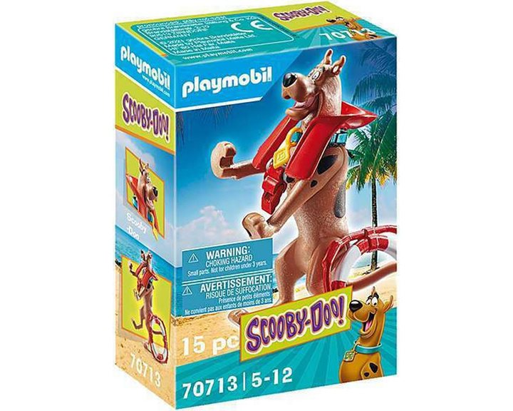 Playmobil Συλλεκτική Φιγούρα Scooby Ναυαγοσώστης 70713